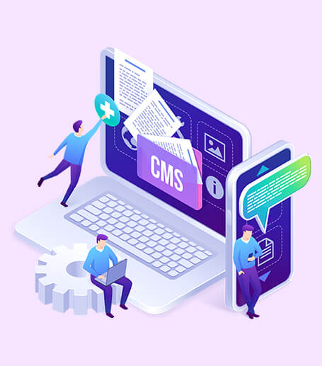 cms website development services