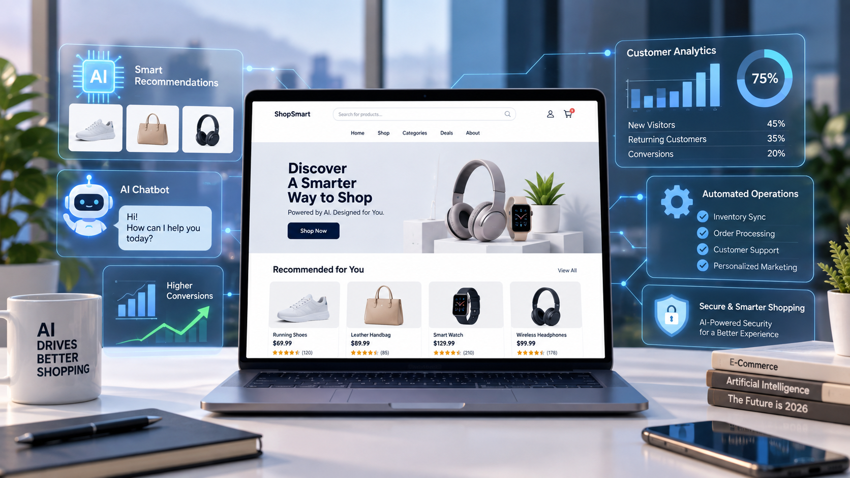How AI Is Transforming E-Commerce Website Development in 2026
