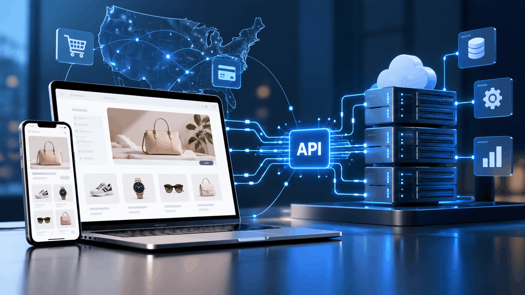 Headless e-commerce development for online stores in the USA